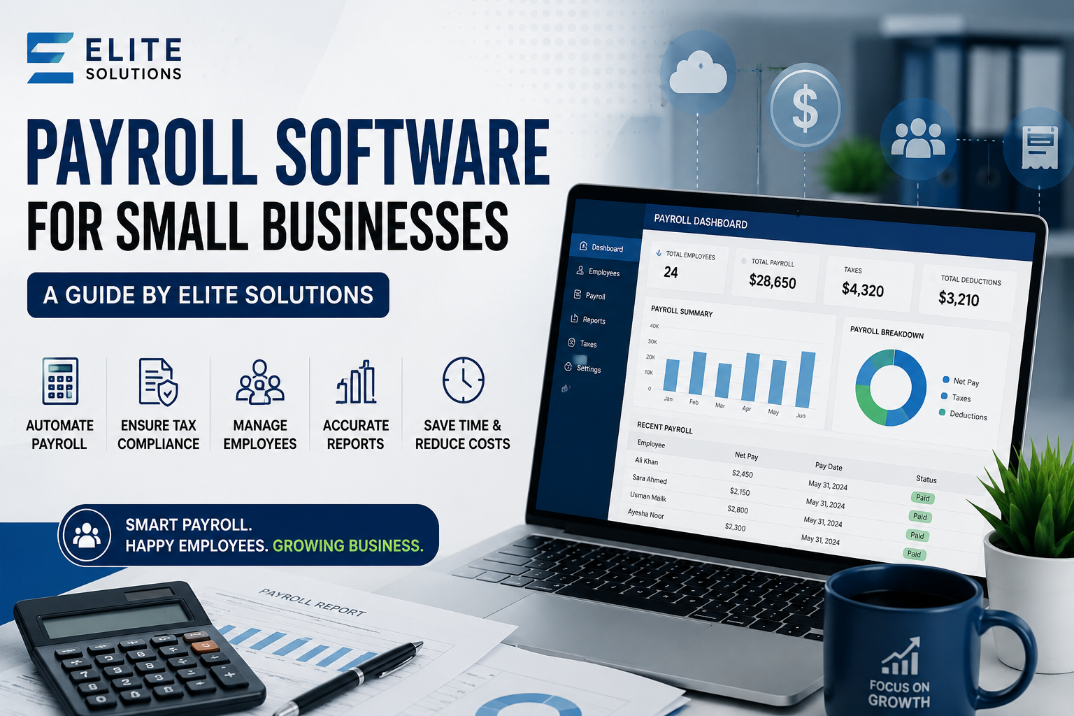 Top Payroll Software Tools for SMEs